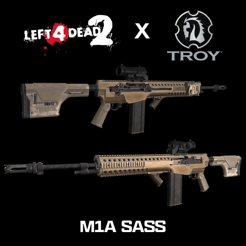 Springfield M1A SASS (Military Sniper) — Left 4 Dead 2 Steam Workshop preview image