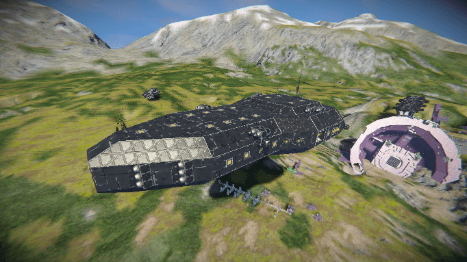 DRF - Thick Knife — Space Engineers Workshop preview