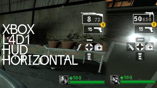 L4D1 Xbox HUD 1/2: Horizontal Co-op — Left 4 Dead 2 Workshop preview