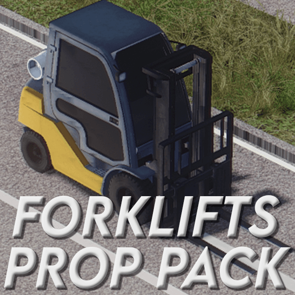 Forklifts Prop Pack — Cities: Skylines Steam Workshop preview image