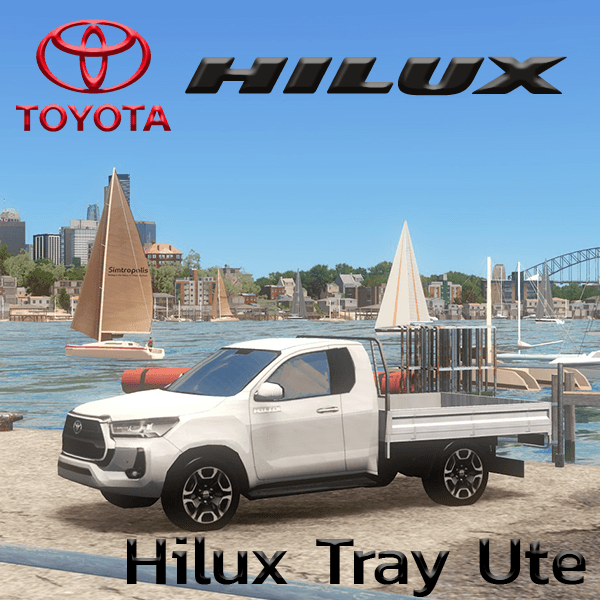 2022 Toyota Hilux Tray — Cities: Skylines Steam Workshop preview image