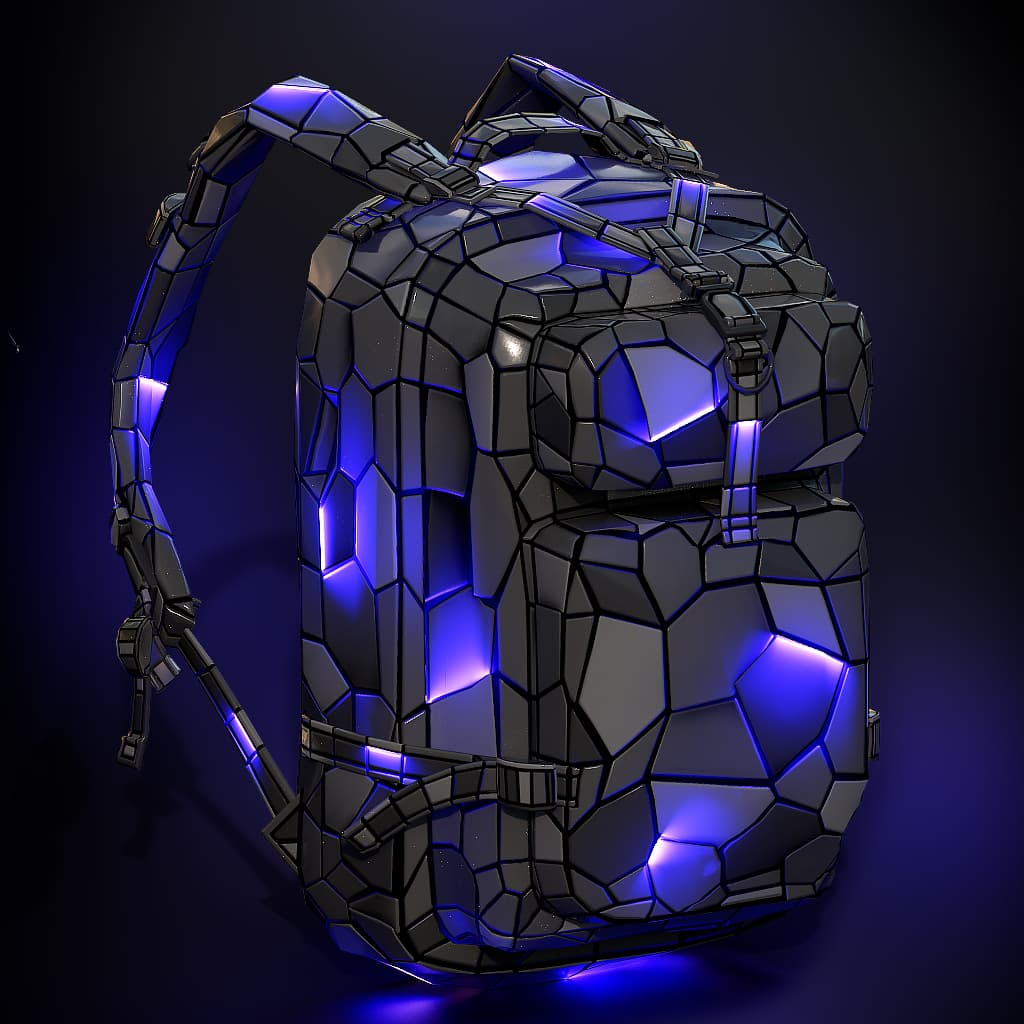 Ultramarine Large Backpack — Rust Steam Workshop preview image
