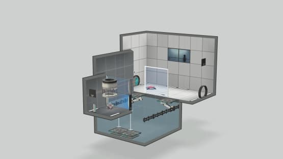 Portal 1 style chamber? [Very easy to beat] — Portal 2 Workshop preview