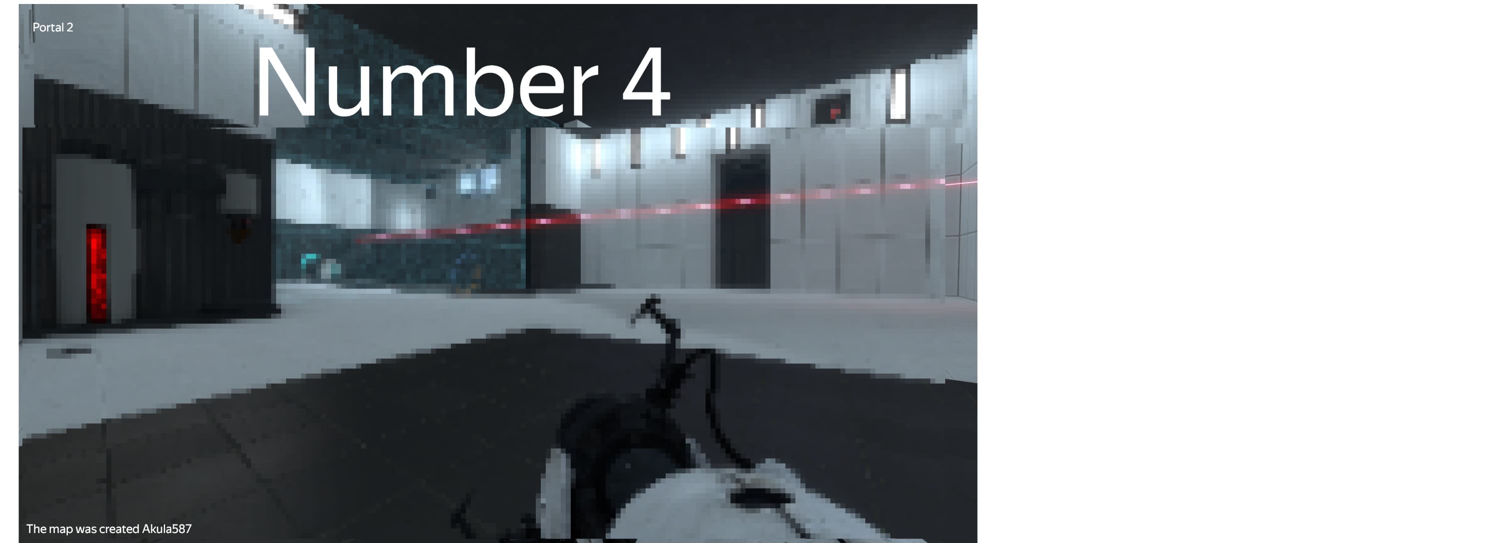 Number 4 — Portal 2 Steam Workshop preview image