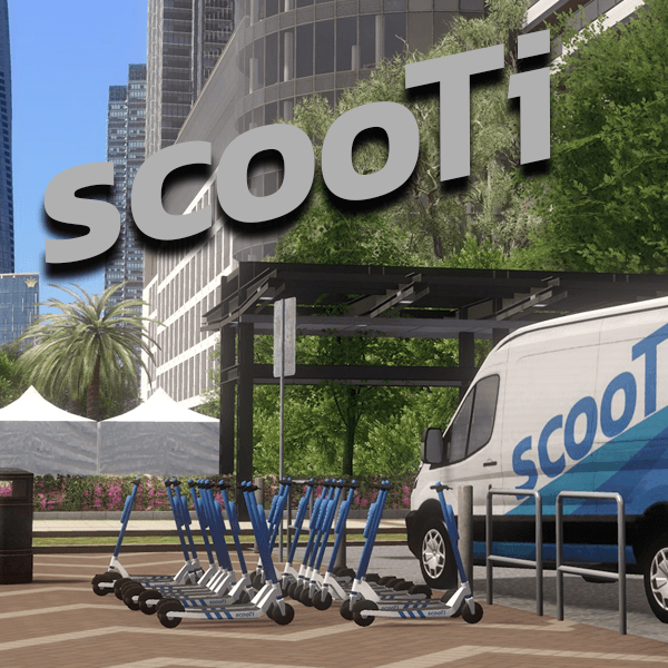 Scooti Micromobility Scooter — Cities: Skylines Steam Workshop preview image