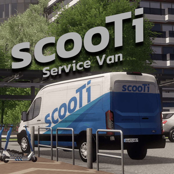 Scooti Service Van — Cities: Skylines Steam Workshop preview image