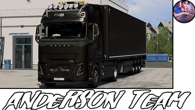 Volvo FH 6 Aero Globetrotter XXL Truckers MP - By Anderson Team (By BOBKA) — Euro Truck Simulator 2 Steam Workshop preview image