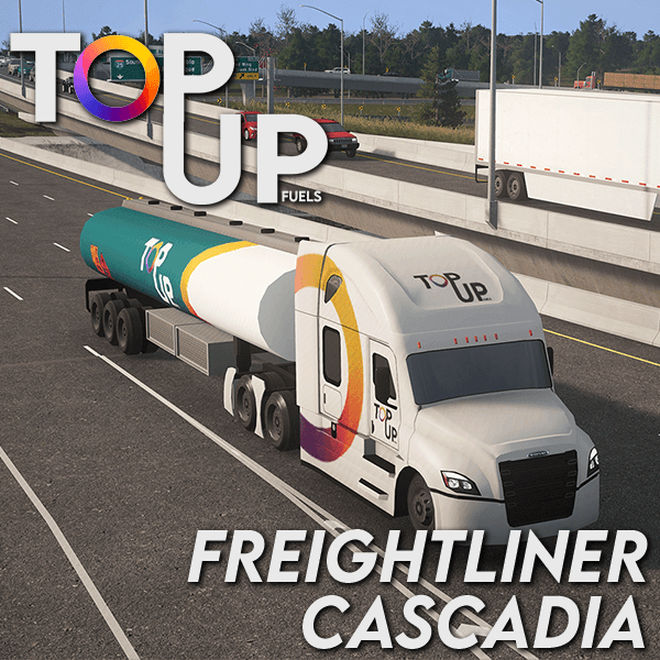 Top Up Fuels - Freightliner Cascadia — Cities: Skylines Steam Workshop preview image