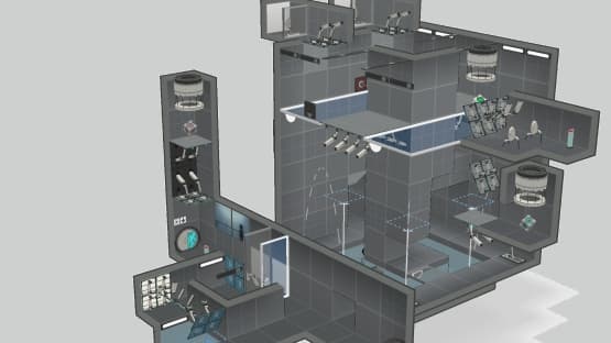 A ruined cavas — Portal 2 Workshop preview