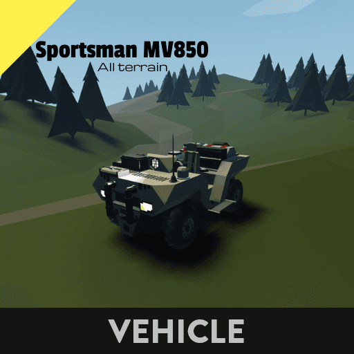 Sportsman MV850 All-Terrain — Stormworks: Build and Rescue Workshop preview