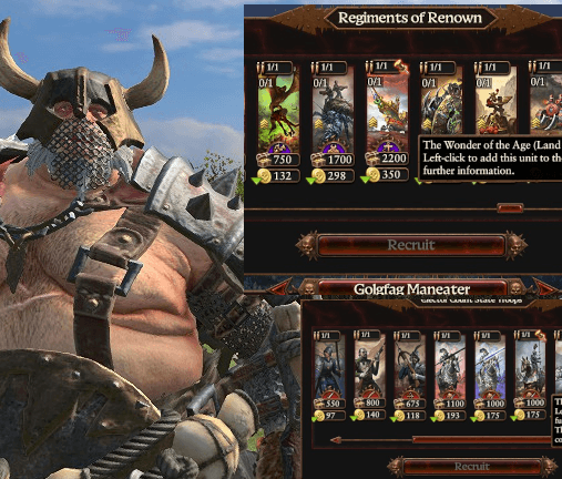 Golfag gets other factions RoRs - Maneaters DLC unit overhaul — Total War: WARHAMMER III Workshop preview