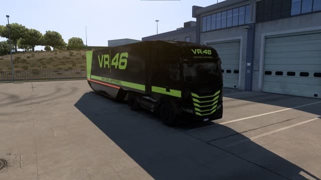(MOTOGP) VR46 Racing Apparel Truck — Euro Truck Simulator 2 Workshop preview