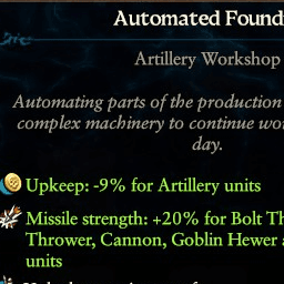 Building buffs for Spirit of Grugni ship for Malakai — Total War: WARHAMMER III Workshop preview