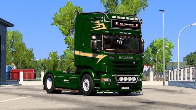 skin BJK TRANSPORT — Euro Truck Simulator 2 Steam Workshop preview image