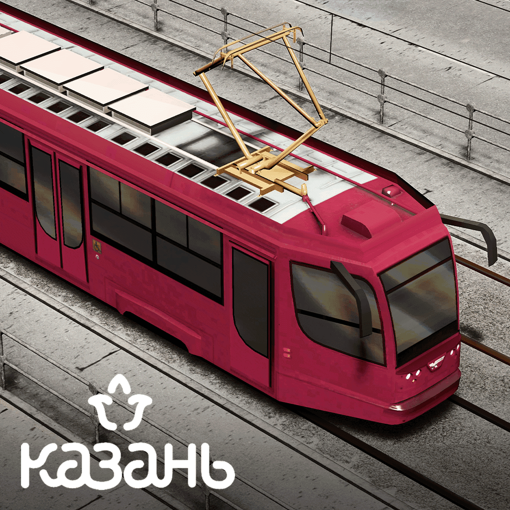 71-623 Tram (Kazan Livery) — Cities: Skylines Workshop preview