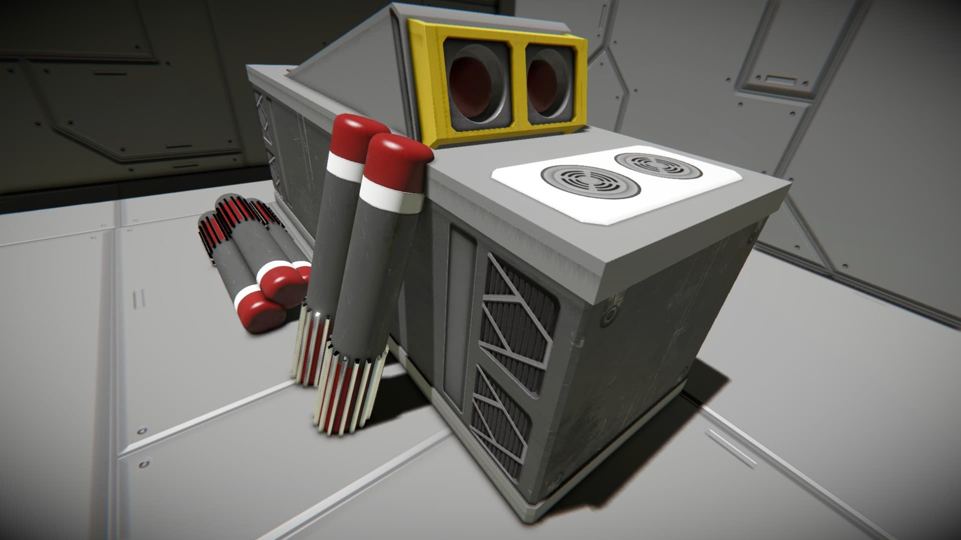 Federal Weapons - Heavy Missile Launcher — Space Engineers Workshop preview