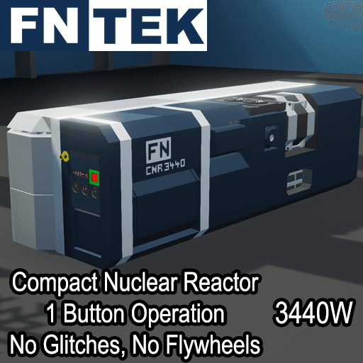 FNTEK CNR 3440 Compact Nuclear Reactor — Stormworks: Build and Rescue Steam Workshop preview image