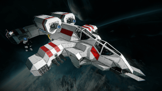 UTC Gunship - AC-10 "Panther" — Space Engineers Workshop preview