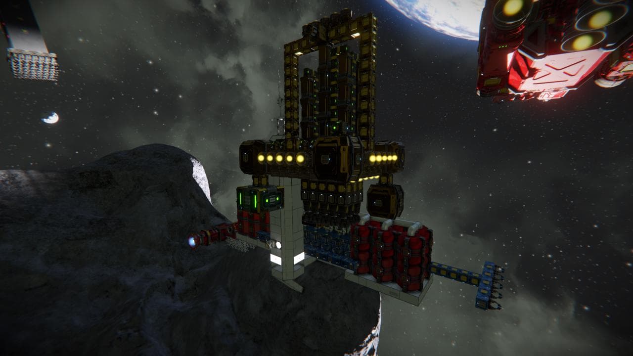 (Workshop) Asteriod and Earth Base 21-Nov-24 2024-11-22 05-16 — Space Engineers Workshop preview