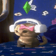 sims cat vibing on train — Wallpaper Engine Steam Workshop preview image