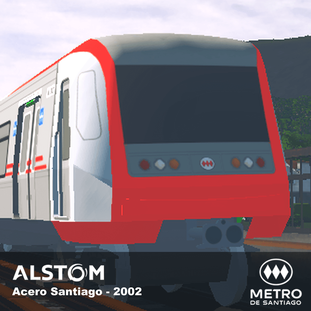 Alstom Acero Santiago - 2002 (6 cars) — Cities: Skylines Workshop preview