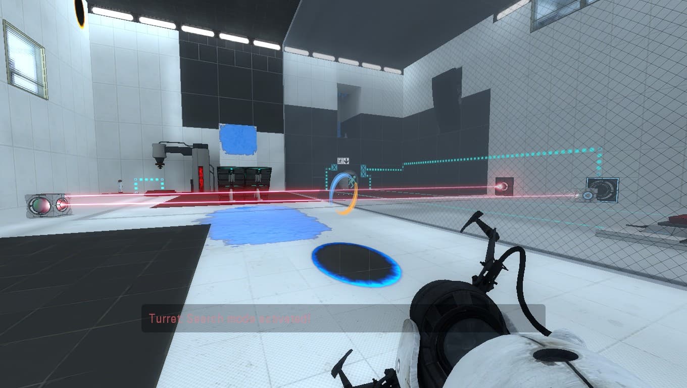 Complexity: 0 chamber — Portal 2 Workshop preview