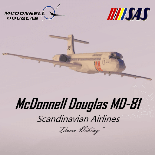 McDonnell Douglas MD-81 (DC-9-81) Scandinavian Airlines — Stormworks: Build and Rescue Steam Workshop preview image