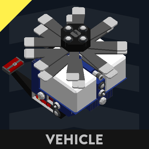 Oil slick clean up UAV with solar powered pump for constant operation — Stormworks: Build and Rescue Steam Workshop preview image