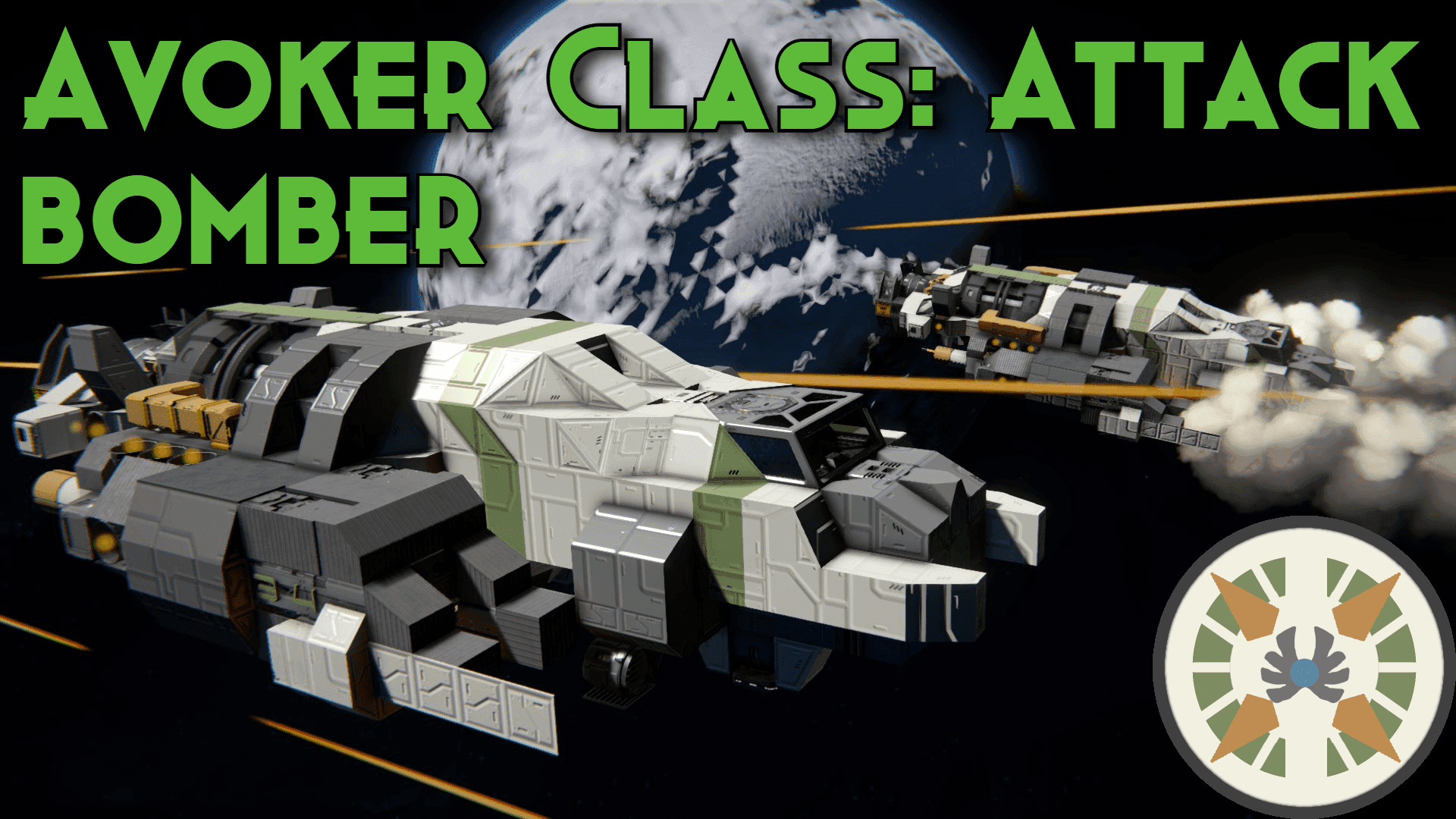 [COA] Avoker Class Attack bomber — Space Engineers Steam Workshop preview image