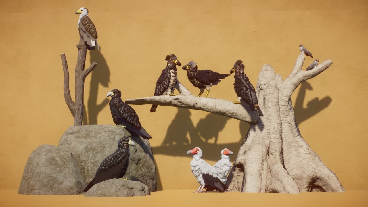 Robustus' African Raptors — Planet Zoo Workshop preview