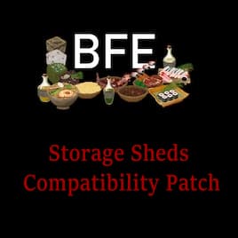 BFE - Storage Sheds Compatibility Patch — Kenshi Workshop preview
