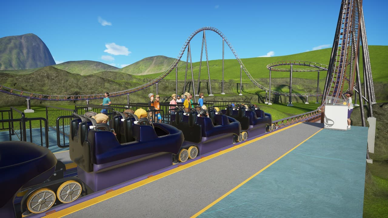 Magic Bulletrain — Planet Coaster Steam Workshop preview image