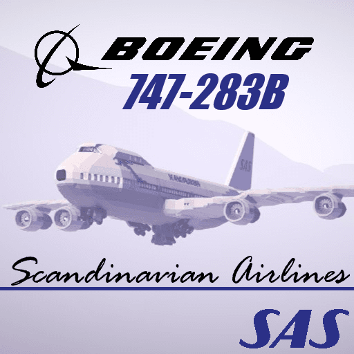 Boeing 747-283B Scandinavian Airlines "Huge Viking" — Stormworks: Build and Rescue Steam Workshop preview image