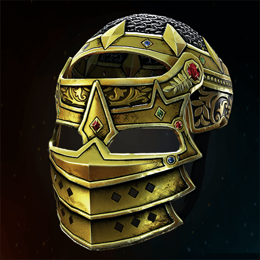 Gold Lord Facemask — Rust Steam Workshop preview image