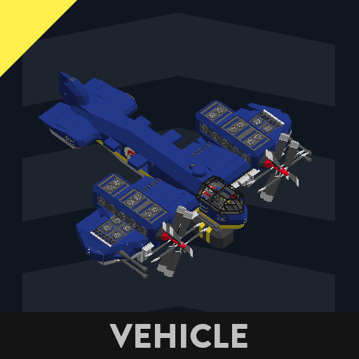 ヒノトリ工廠製 天風II 25号10型 — Stormworks: Build and Rescue Steam Workshop preview image