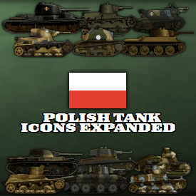 Polish Tank Icons Expanded — Hearts of Iron IV Steam Workshop preview image