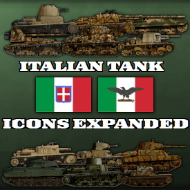 Italian Tank Icons Expanded — Hearts of Iron IV Steam Workshop preview image