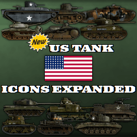 US Tank Icons Expanded — Hearts of Iron IV Steam Workshop preview image