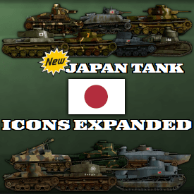 Japan Tank Icons Expanded — Hearts of Iron IV Steam Workshop preview image