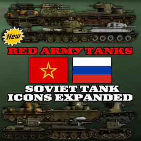 Red Army Tanks: Soviet Tank Icons Expanded — Hearts of Iron IV Steam Workshop preview image