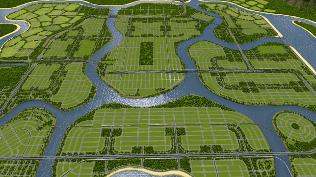 Great Plan City Map 3 (vanilla) — Cities: Skylines Steam Workshop preview image