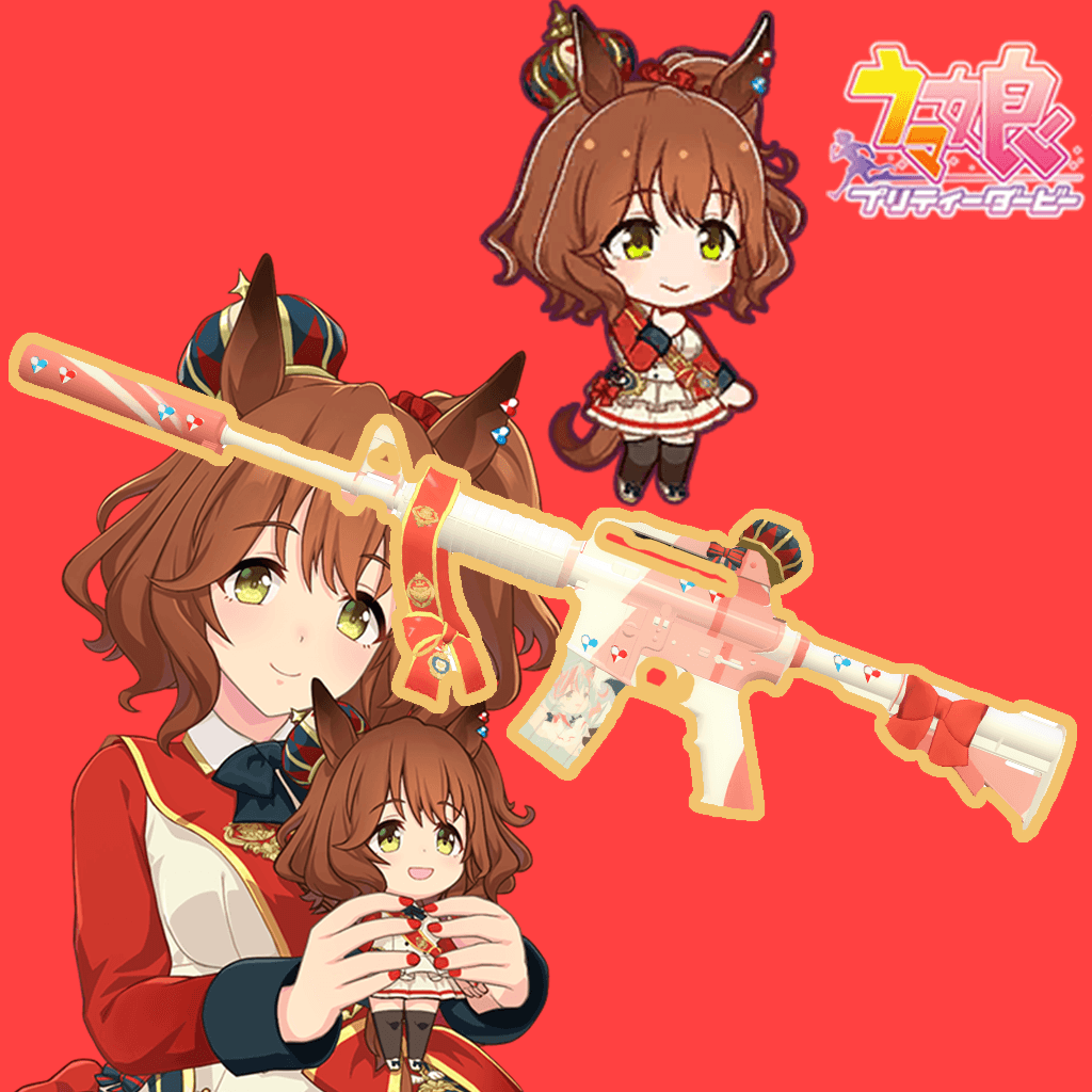 【赛马娘】M4A1-真弓快车（夜光流光边，流光投影） — Left 4 Dead 2 Steam Workshop preview image