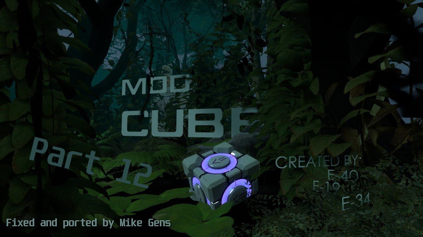 Other-Life: Cube. Part 12 — Portal 2 Workshop preview
