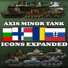 Axis Minor Tank Icons Expanded — Hearts of Iron IV Steam Workshop preview image