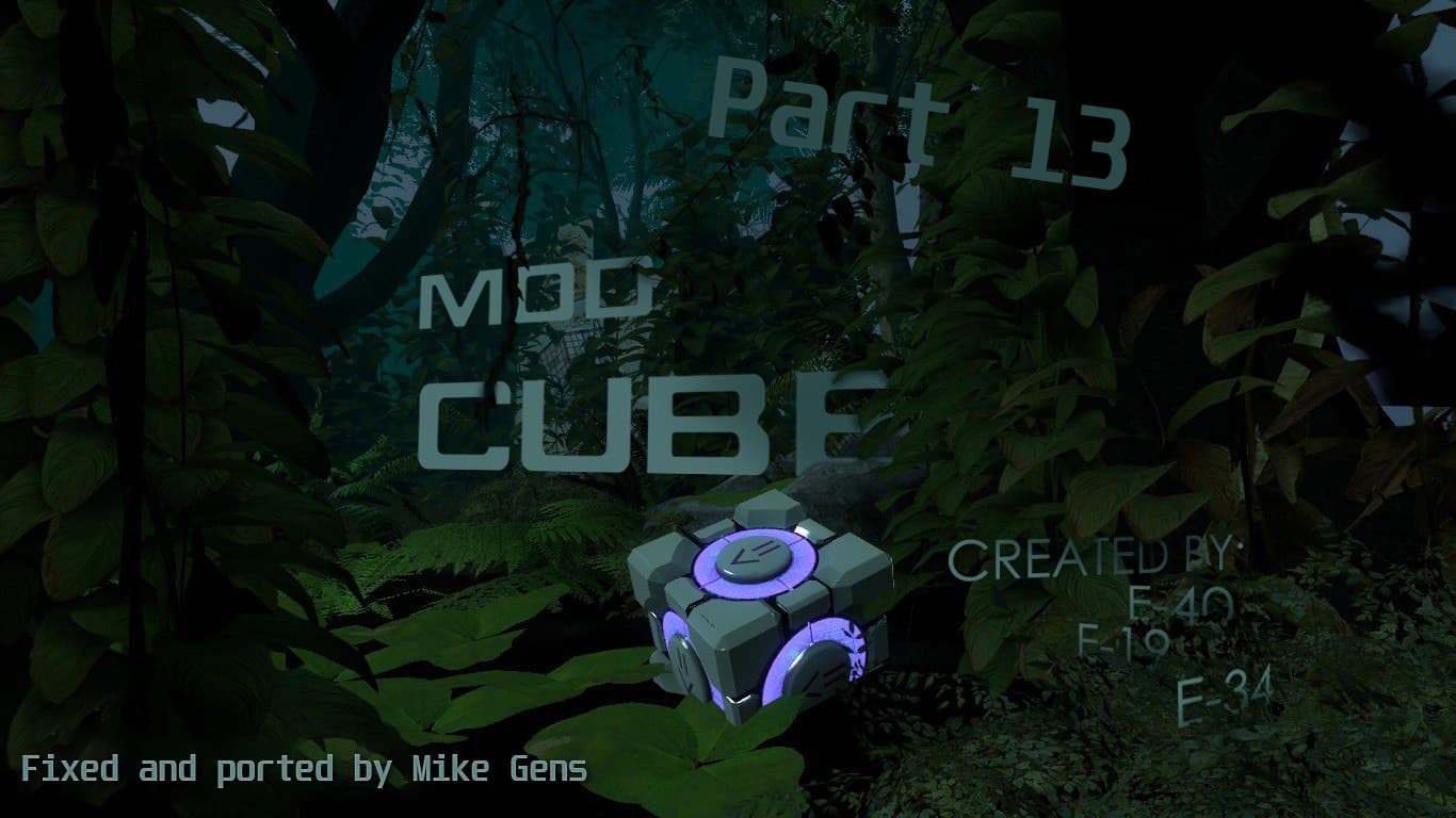 Other-Life: Cube. Part 13 — Portal 2 Steam Workshop preview image
