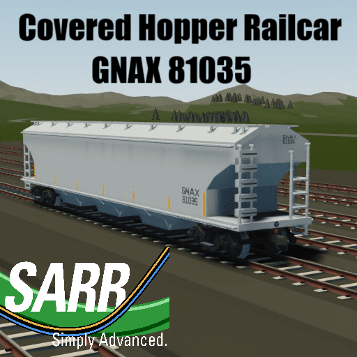 Covered Hopper Railcar | GNAX — Stormworks: Build and Rescue Steam Workshop preview image