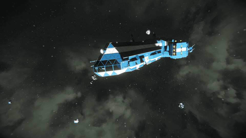 Nuvoa Dack Cargo Carrier — Space Engineers Workshop preview