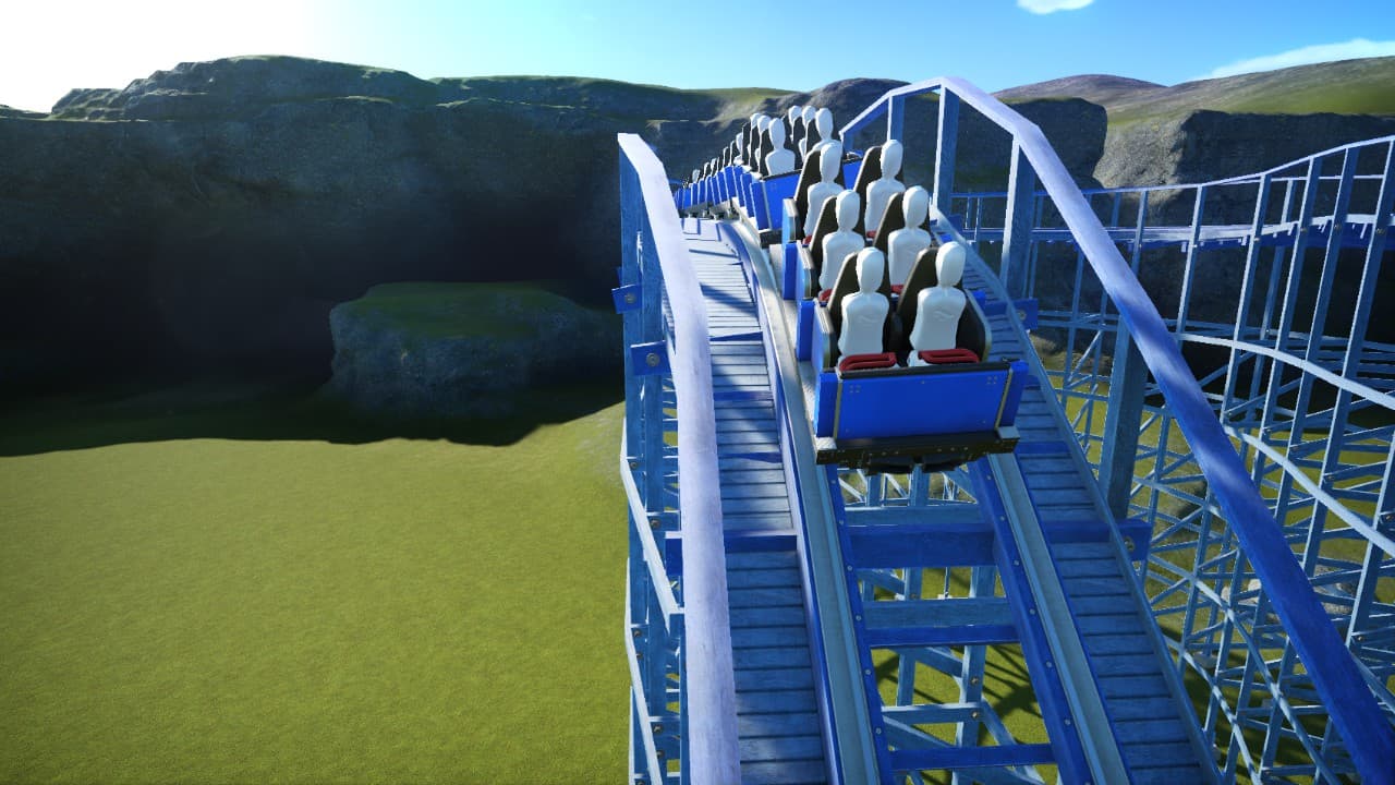 BLUE STREAK — Planet Coaster Workshop preview