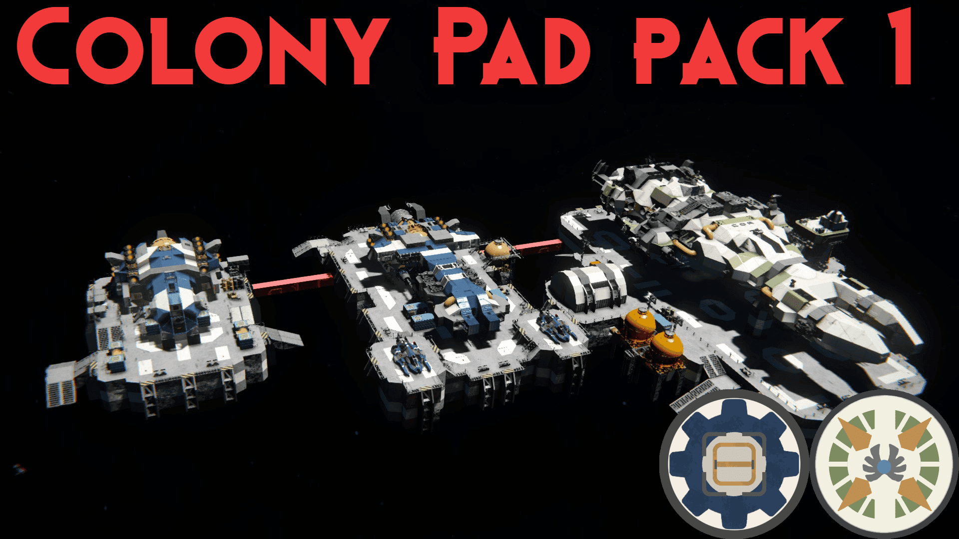 Colony Pad pack 1 — Space Engineers Steam Workshop preview image