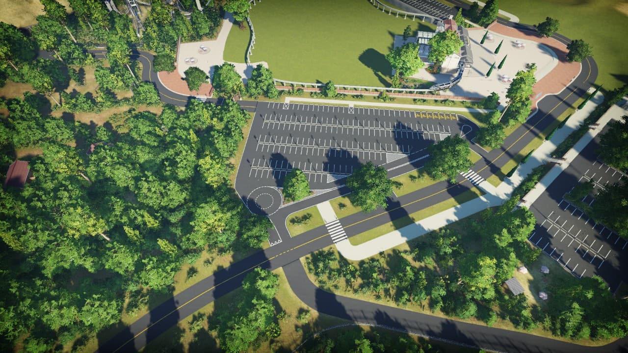 Salt Bridge Gardens (unfinished) — Planet Coaster Steam Workshop preview image